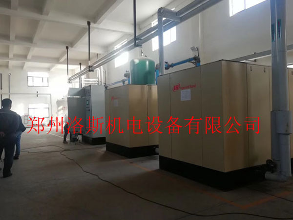 多氟多兩臺(tái)英格索蘭M250空壓機(jī)變頻改造